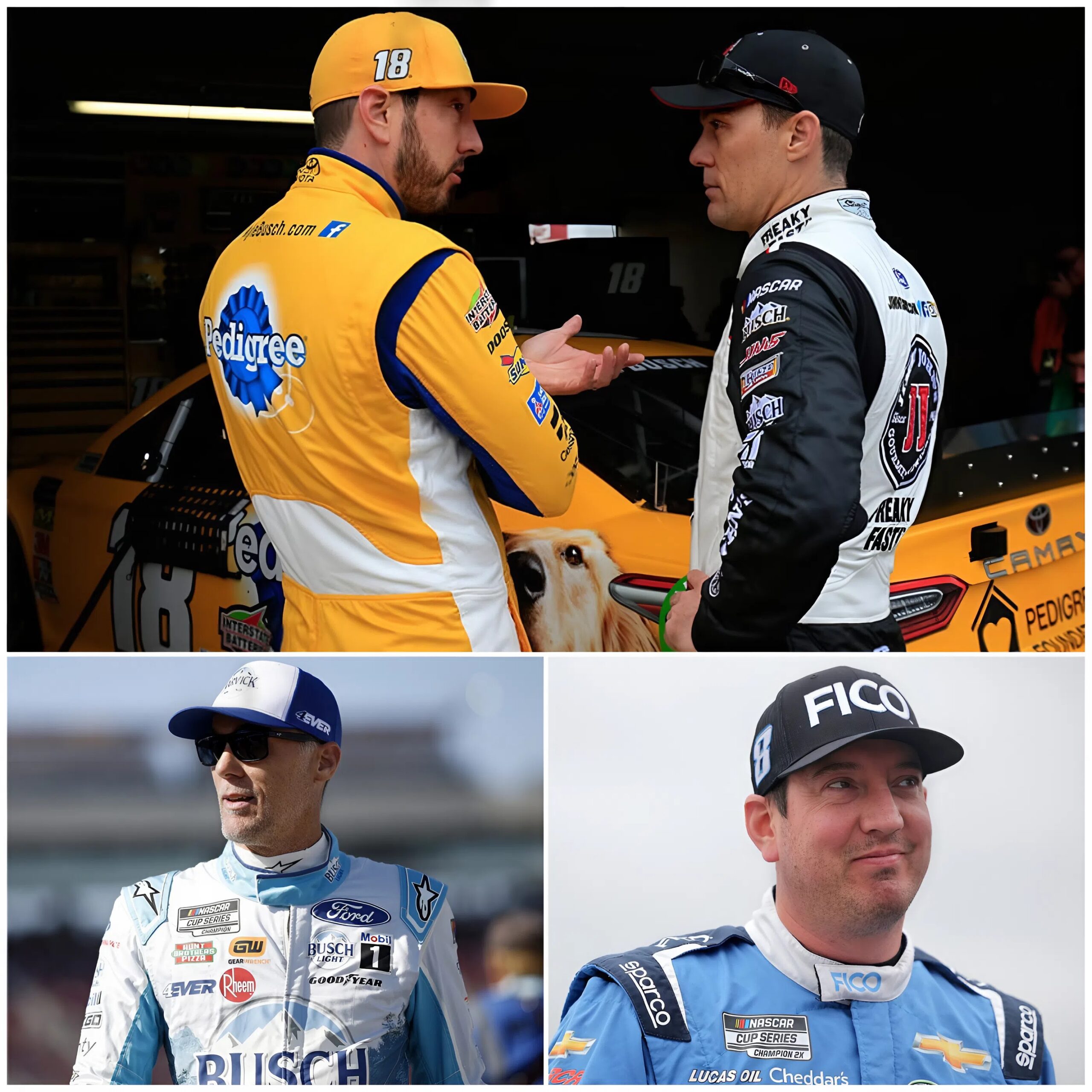 Kevin Harvick Issues Blunt Warning to Kyle Busch as NASCAR Win Drought Reaches Alarming Stage