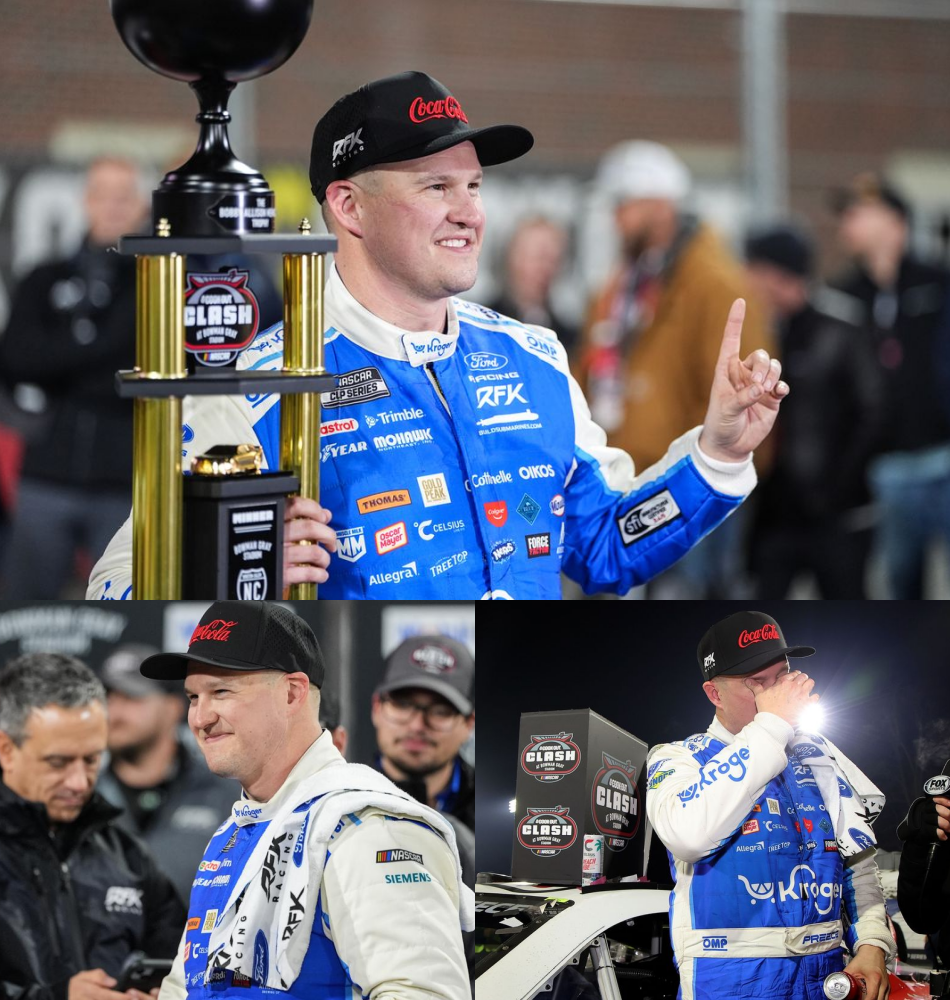 Choked Up Ryan Preece Drops F-Bomb on Fox as He Fails to Fight Back Tears After Historic NASCAR Race Win
