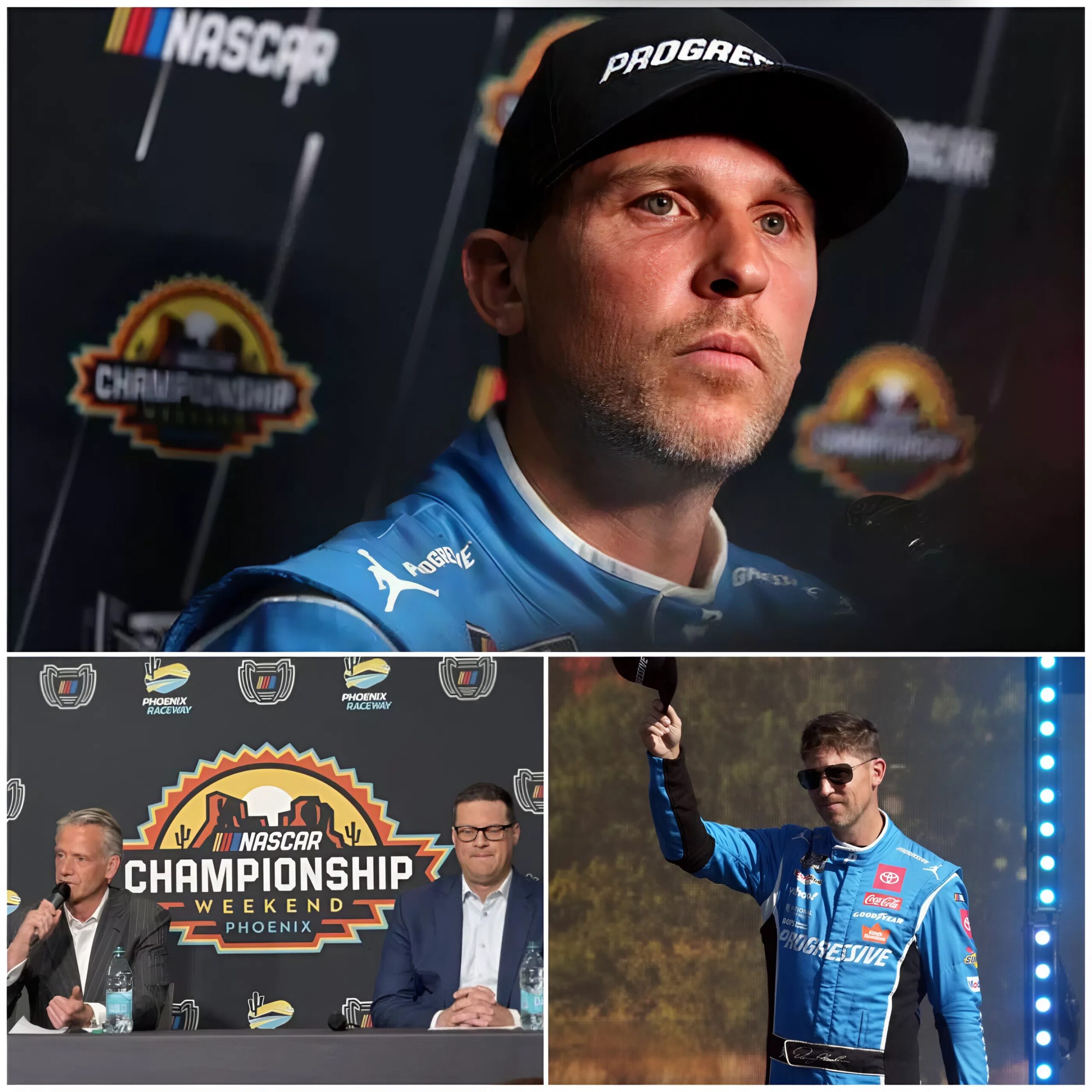 Denny Hamlin Breaks Silence on NASCAR’s Future After Steve Phelps’ Exit